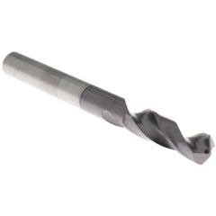 Screw Machine Length Drill Bit: Size #1, 118 deg Point, Solid Carbide