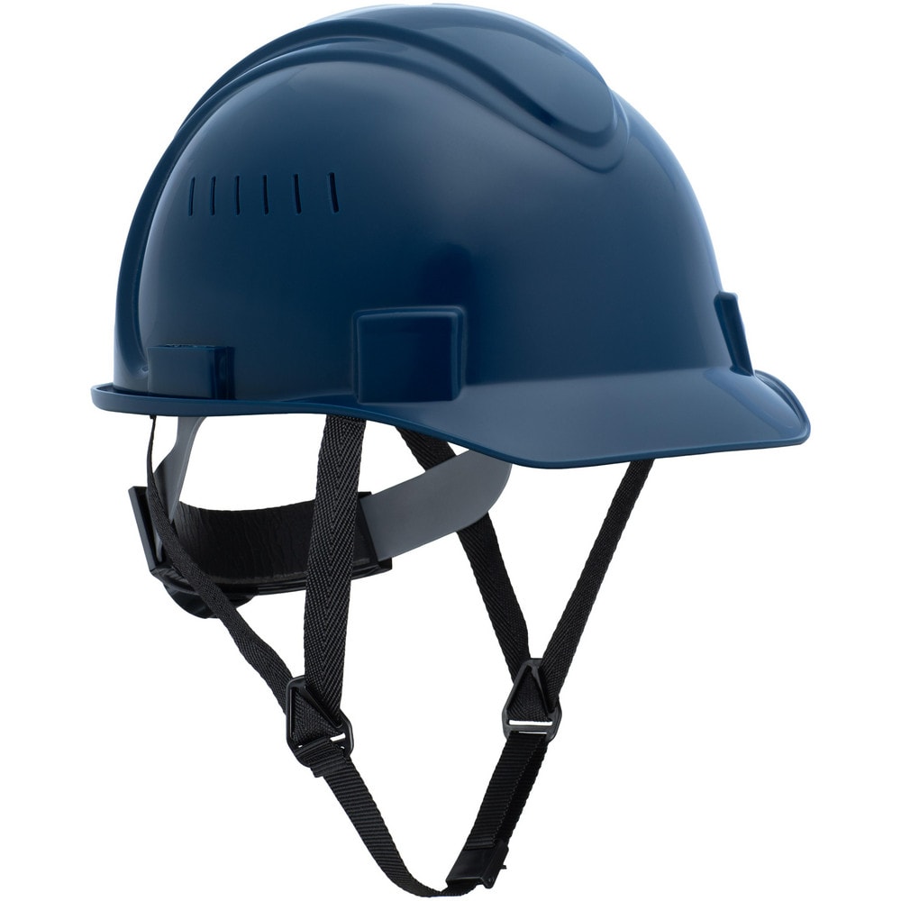 Hard Hat: Manufacturing, Mining, Oil and Gas, Ship Building, Traffic Safety, Utilities & Construction, Short Brim, N/A, Class C, 4-Point Suspension