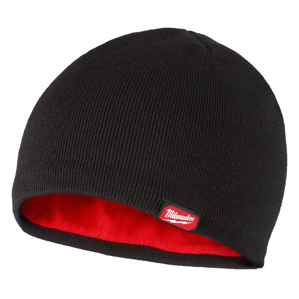 Beanie Hat: Polyester & Spandex,  Black,  Size  Universal