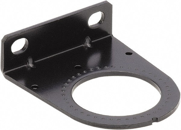 FRL 'L' Mounting Bracket: Steel, Use with Compact Regulator & Filter/Regulator Unit