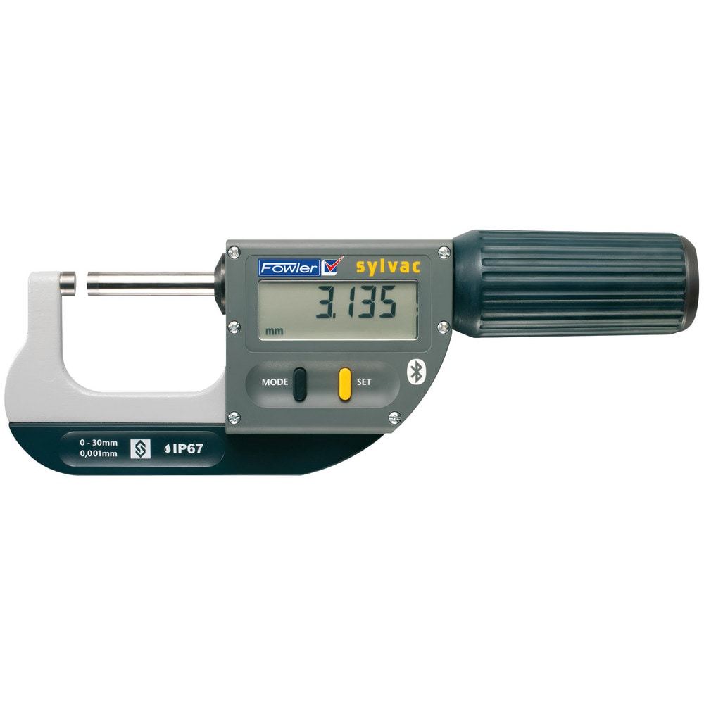 Electronic Outside Micrometers; Micrometer Type: Rapid Measurement; Minimum Measurement (mm): 0.00; Maximum Measurement (mm): 30.00