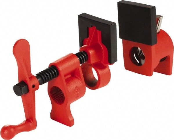 Pipe Clamps; Throat Depth: 2 in, 63.5 mm; Finish: Powder Coated