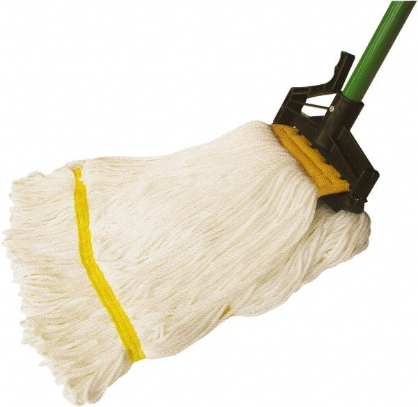 Wet Mop Loop: Medium, White Mop, Microfiber