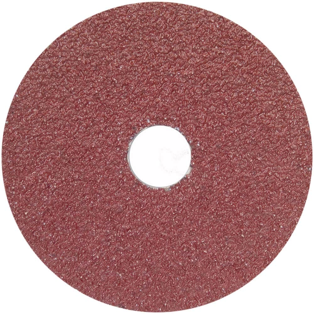 Fiber Disc:  5" Disc Dia, 7/8" Hole, Arbor Hole, 24 Grit, Ceramic Alumina