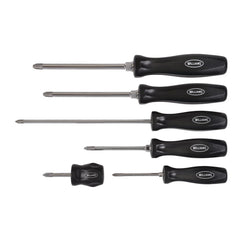 Screwdriver Sets; 6PC #1-#4 PHILLIPS SCREWDRIVER