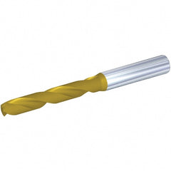 Jobber Drill: 8.70 mm Dia, 140 deg Point, Solid Carbide