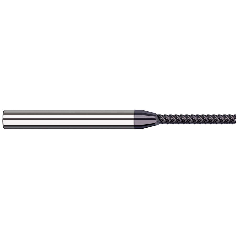 Square End Mill: 1/16" Dia, 1/2" LOC, 5 Flute, Solid Carbide