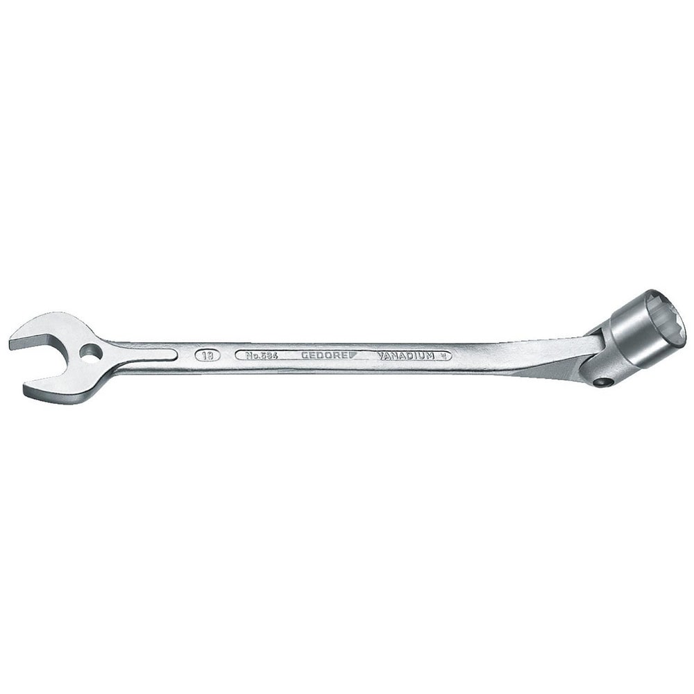 Combination Wrench: 13.00 mm Head Size, 0 deg Offset