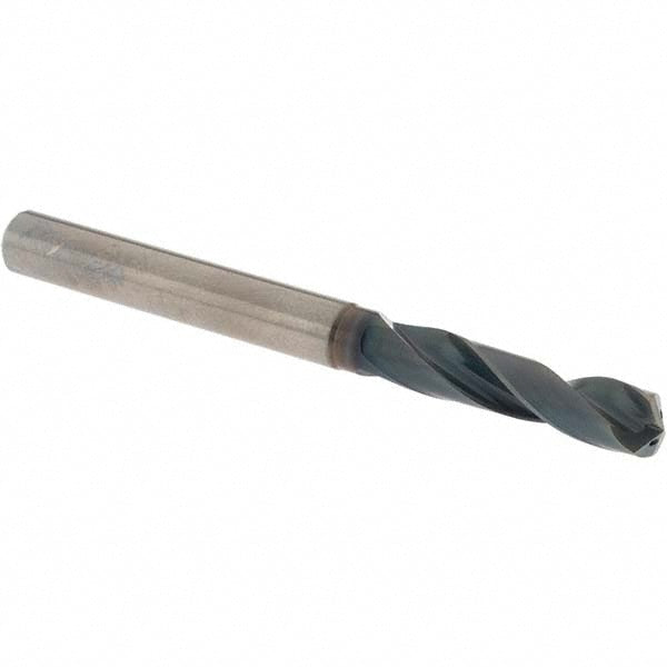 Screw Machine Length Drill Bit: 5.80 mm Dia, 140 deg Point, Solid Carbide