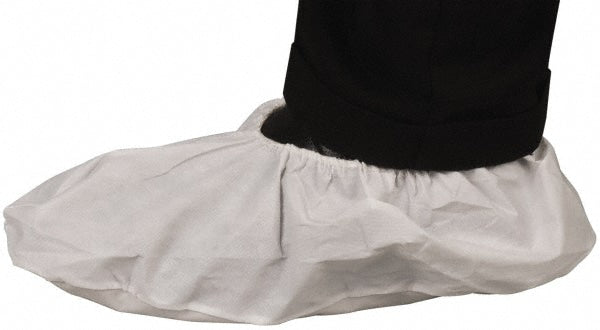 Shoe Cover: White, 2XL, Water Repellent, Pack