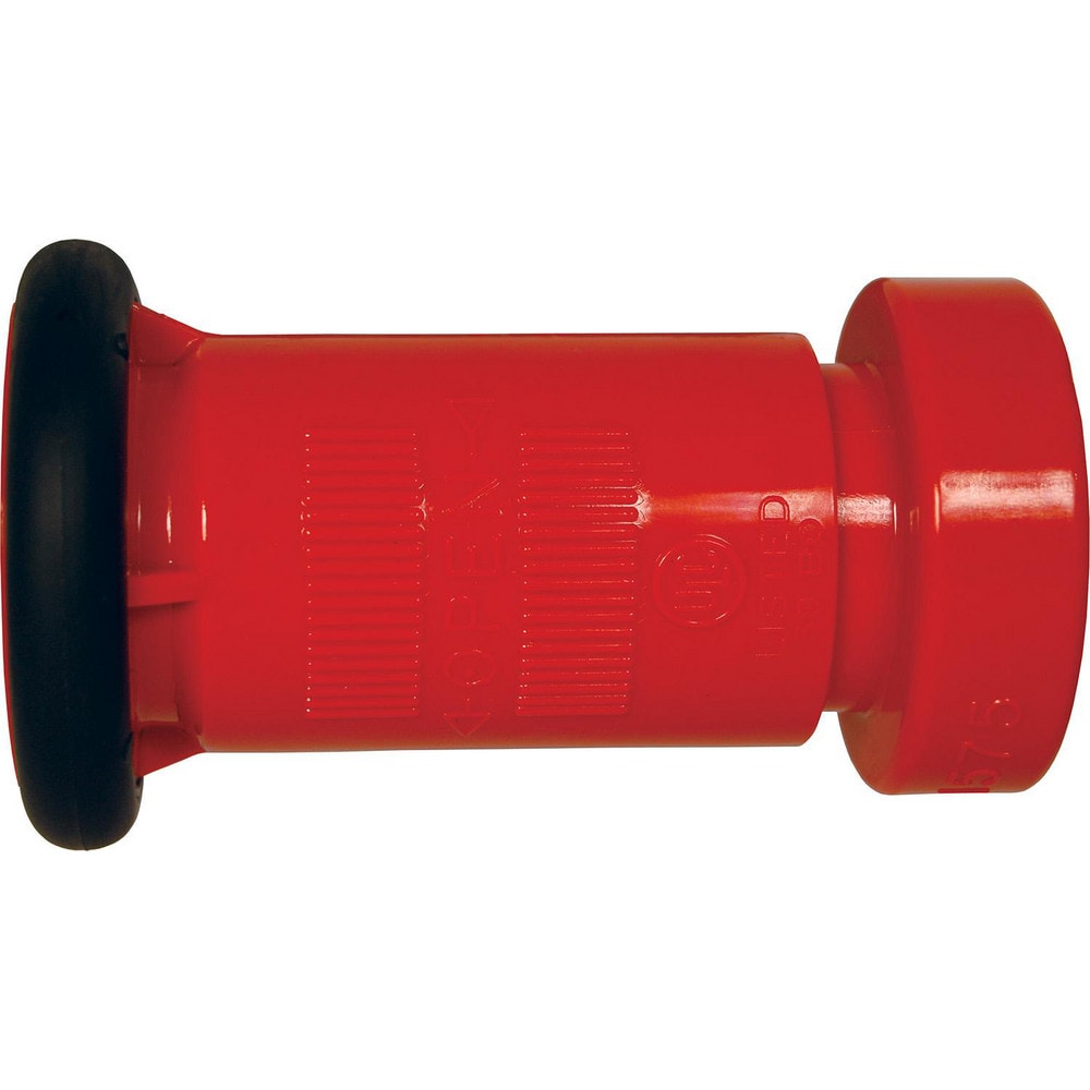 Hose Nozzles; Nozzle Type: Constant Flow; Material: Polycarbonate; Hose Diameter: 2; Maximum Pressure: 100; Thread Standard: NPSH; Thread Size: 2; Color: Red