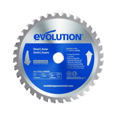 Wet & Dry-Cut Saw Blade: 7" Dia, 25/32" Arbor Hole, 36 Teeth