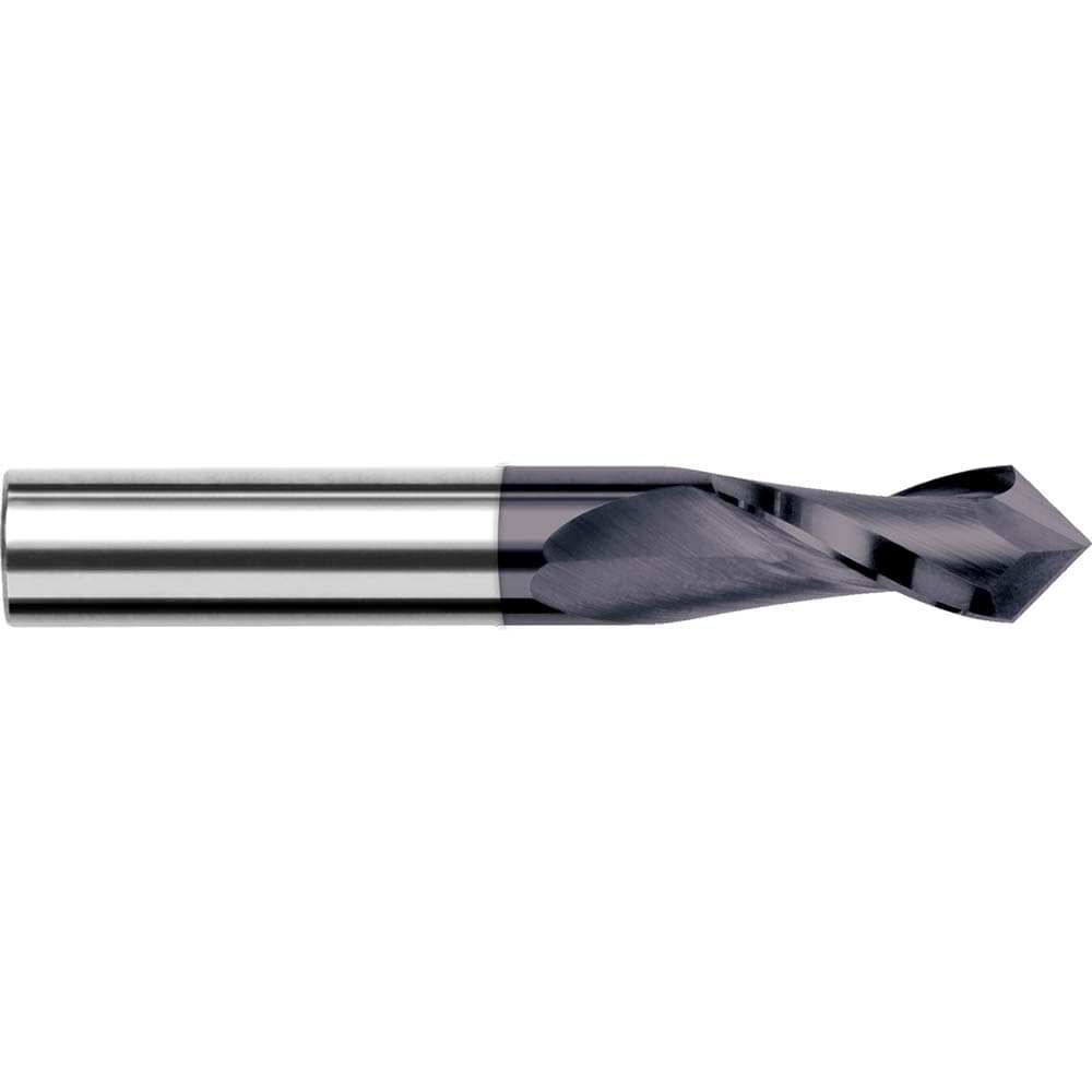 Drill Mills; Mill Diameter (Inch): 1/8; Mill Diameter (Decimal Inch): 0.1250; Length of Cut (Inch): 1/2; Number Of Flutes: 2; End Mill Material: Solid Carbide; Shank Diameter (Inch): 1/8