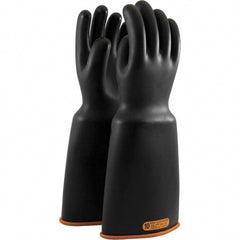 Rubber Linesman Gloves: Novax Class 4, 18" Long