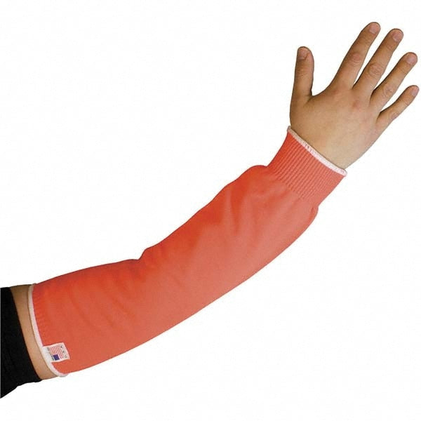 Sleeve: Size Universal, Kevlar, Neon Orange, ANSI Cut A2