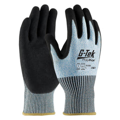 Cut, Puncture & Abrasion-Resistant Gloves: G-Tek 16-330, Size X-Small, ANSI Cut A2, ANSI Puncture 2, Nitrile, PolyKor