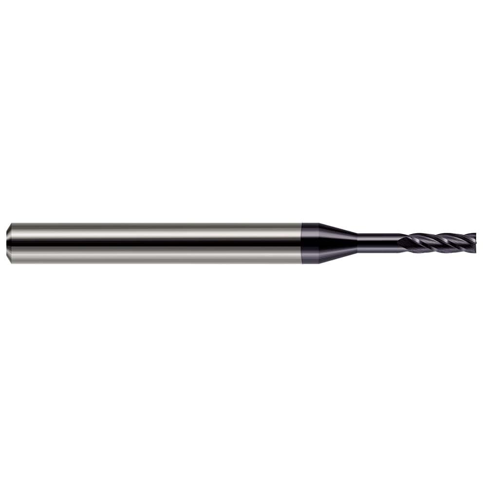 Square End Mill: 0.1406" Dia, 0.4250" LOC, 4 Flute, Solid Carbide