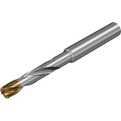 1 Dia. x 4-1/2 Overall Length 4-Flute Square End High Speed Steel SE End Mill-Round Shank-Non-Center Cutting-Uncoated