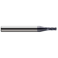 Corner Chamfer End Mill: 3/64" Dia, 0.1410" LOC, 4 Flute, 0.0050" Chamfer Width, Solid Carbide