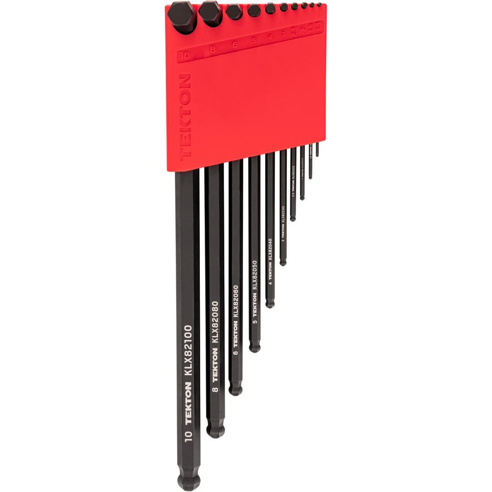 Hex Key Sets; Tool Type: Hex Key Set; Handle Type: L-Wrench; Hex Size Range (mm): 1.3