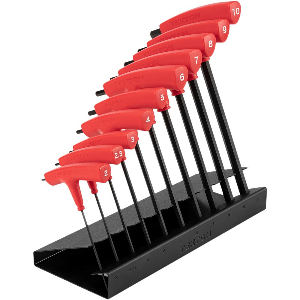 Hex Key Sets; Tool Type: Hex Key Set; Handle Type: T-Handle; Hex Size Range (mm): 2