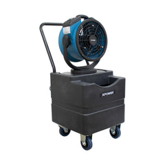 Oscillating misting fan with Built-In water pump andwater reservoir