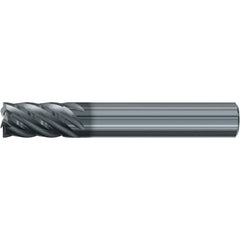 Roughing & Finishing End Mills; Mill Diameter (Fractional Inch): 7/16; Flute Type: Spiral; Number Of Flutes: 6; End Mill Material: Solid Carbide; Length of Cut (Inch): 5/8; Coating/Finish: AlCr