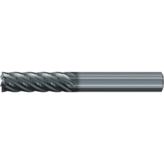 Roughing & Finishing End Mills; Mill Diameter (Fractional Inch): 1; Flute Type: Spiral; Number Of Flutes: 6; End Mill Material: Solid Carbide; Length of Cut (Inch): 3; Coating/Finish: AlCr