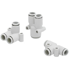 Push-to-Connect Push-to-Connect Fitting: Plug-In Y, 8.00 mm OD