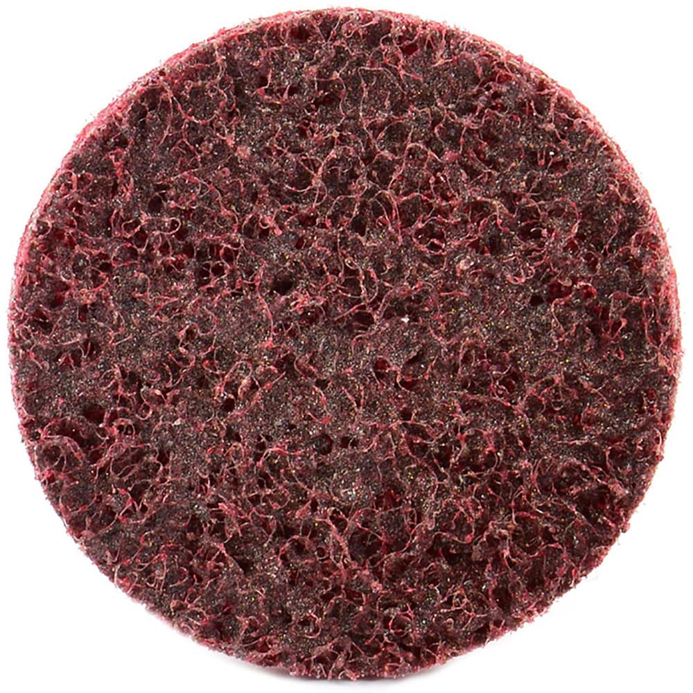 Hook & Loop Disc: 10" Dia, Non-Woven, Aluminum Oxide