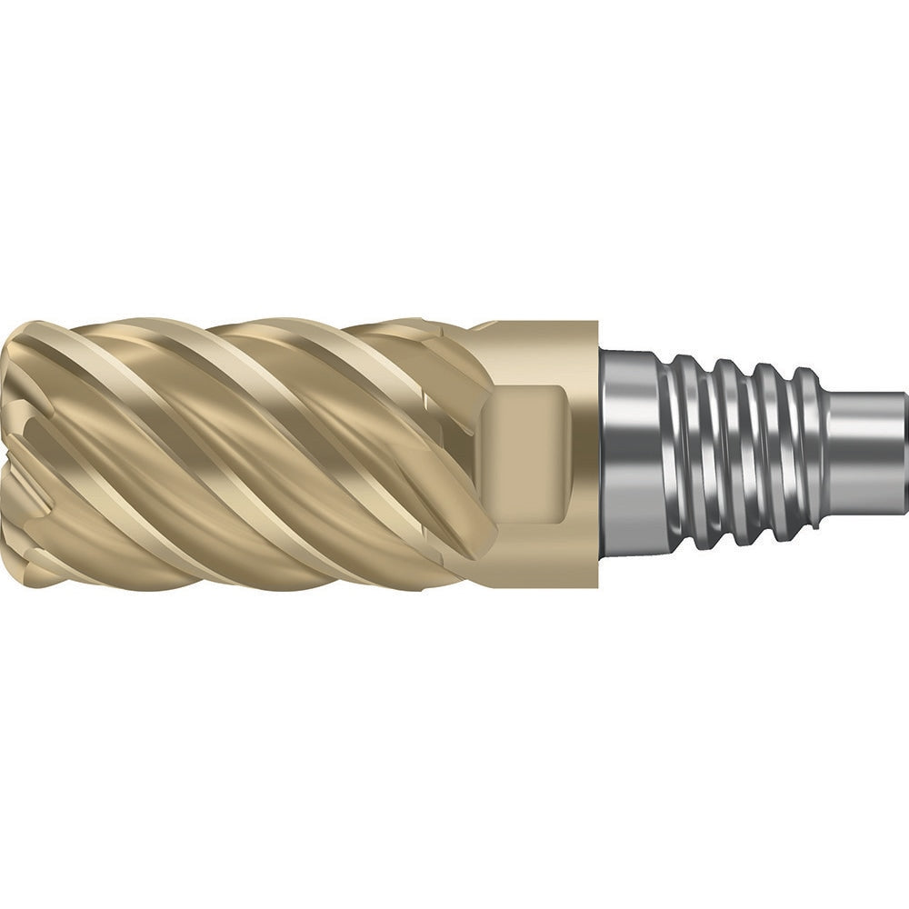 Corner Radius & Corner Chamfer End Mill Heads; Mill Diameter (mm): 16.00; Length of Cut (mm): 24.0000; Number Of Flutes: 6