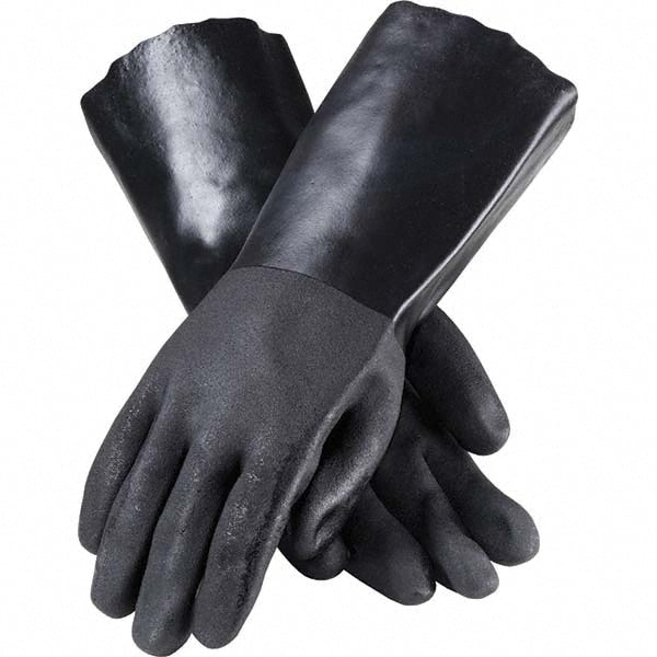 Chemical Resistant Gloves: ProCoat Polyvinylchloride, Supported