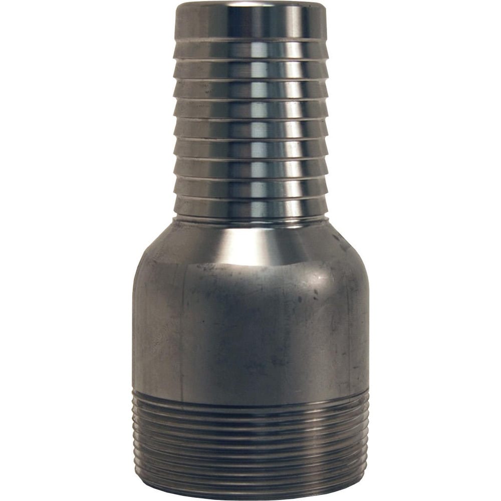 Combination Nipples For Hoses; Type: King Nipple; Material: 316 Stainless Steel; Thread Standard: Male NPT; Thread Size: 1 in; Overall Length: 3.63 in; Epa Watersense Certified: No