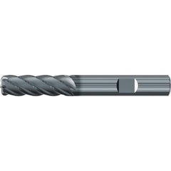 Roughing & Finishing End Mills; Mill Diameter (Fractional Inch): 5/8; Flute Type: Spiral; Number Of Flutes: 5; End Mill Material: Solid Carbide; Length of Cut (Inch): 2-1/4; Coating/Finish: AlCr