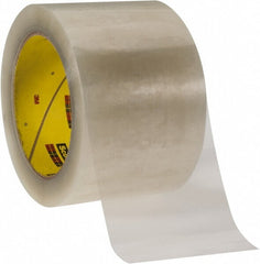 Packing Tape: Clear, Rubber Adhesive