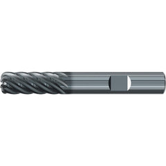 Roughing & Finishing End Mills; Mill Diameter (Fractional Inch): 5/8; Flute Type: Spiral; Number Of Flutes: 7; End Mill Material: Solid Carbide; Length of Cut (Inch): 1-7/8; Coating/Finish: AlCr