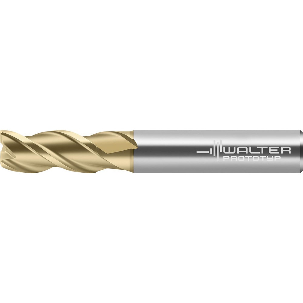 Square End Mill: 0.6250" Dia, 1.5354" LOC, 3 Flute, Solid Carbide