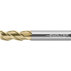 Square End Mill: 12.00 mm Dia, 36.0000 mm LOC, 3 Flute, Solid Carbide