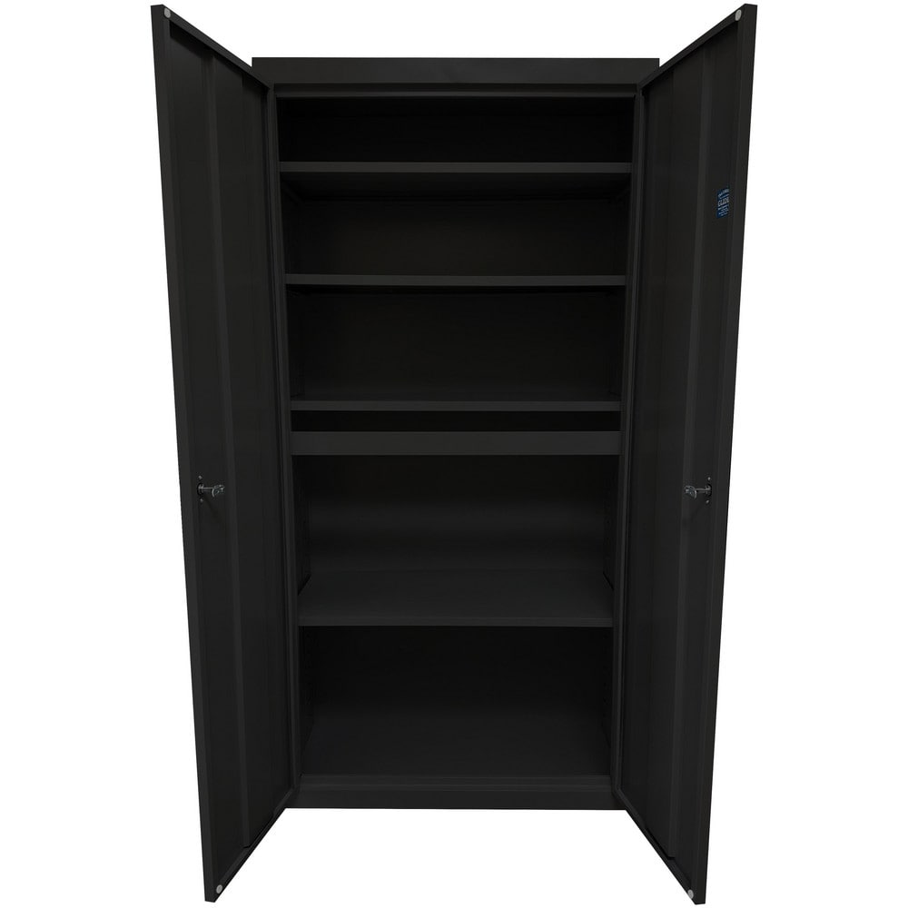 Steel Steel Storage Cabinet Cabinet: 36" Wide, 24" Deep, 78" High