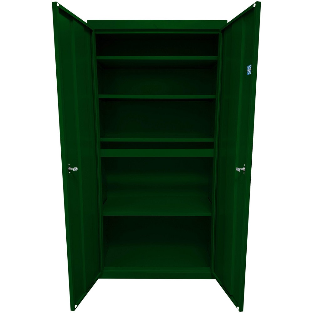 Steel Steel Storage Cabinet Cabinet: 36" Wide, 24" Deep, 72" High