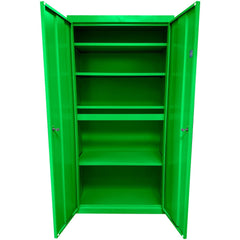 Steel Steel Storage Cabinet Cabinet: 36" Wide, 18" Deep, 72" High