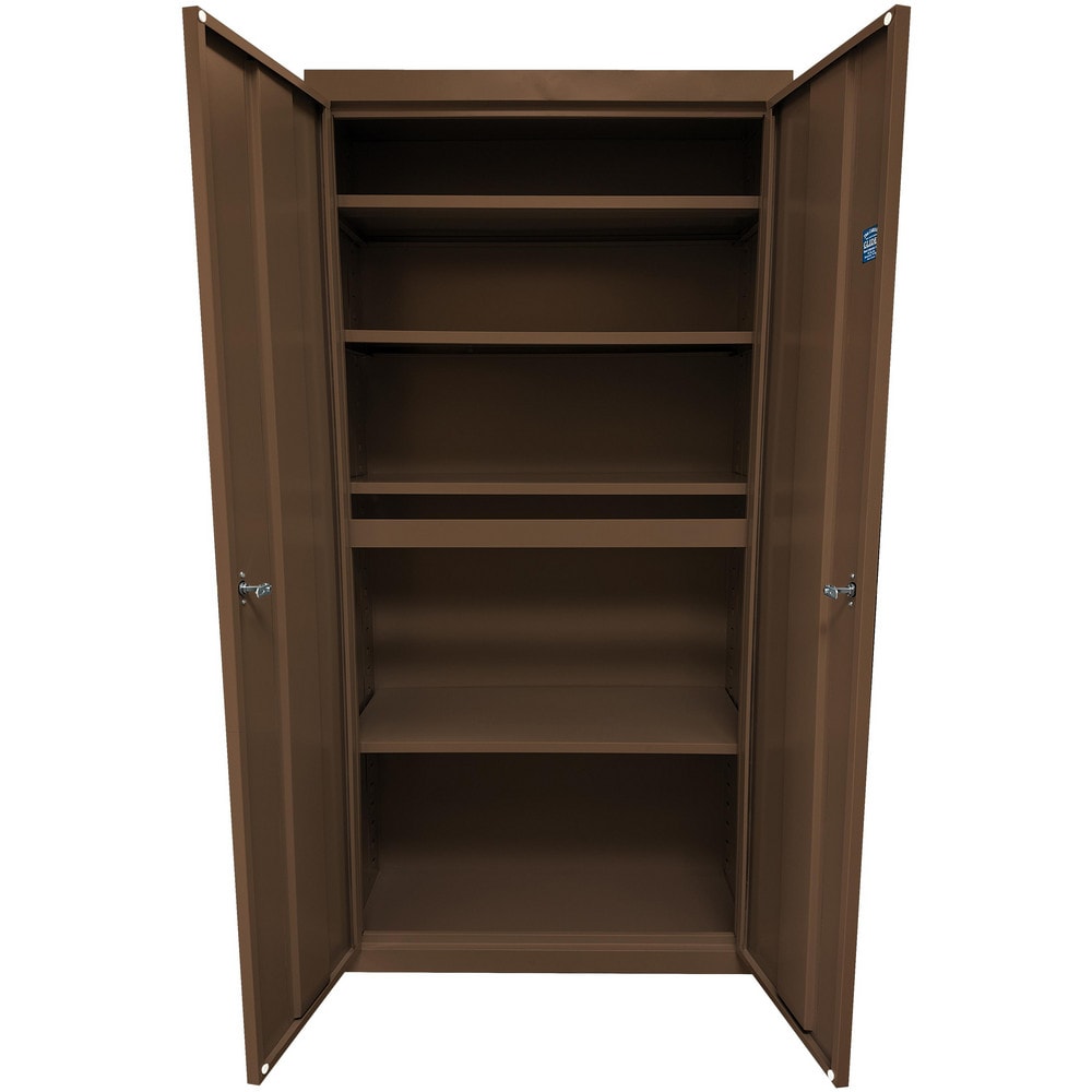 Steel Steel Storage Cabinet Cabinet: 36" Wide, 24" Deep, 78" High