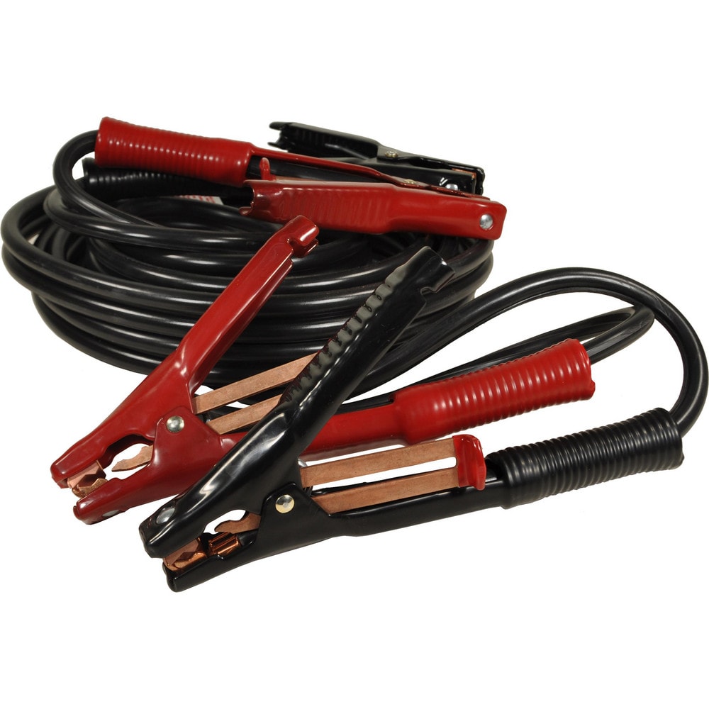 Booster Cables; Cable Type: Booster Cable; Wire Gauge: 4 AWG; Wire Material: Copper; Cable Length: 16.000; Function: Heavy-Duty Booster Cable; Cable Color: Red, Black