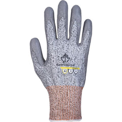 Cut, Puncture & Abrasion-Resistant Gloves: Superior Glove Works S13TAGPU, Size 2X-Small, ANSI Cut A2, ANSI Puncture 3, Polyurethane, TenActiv