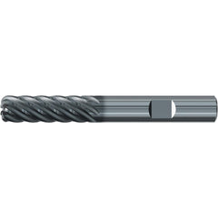 Roughing & Finishing End Mills; Mill Diameter (Fractional Inch): 3/4; Flute Type: Spiral; Number Of Flutes: 7; End Mill Material: Solid Carbide; Length of Cut (Inch): 2-1/4; Coating/Finish: AlCr