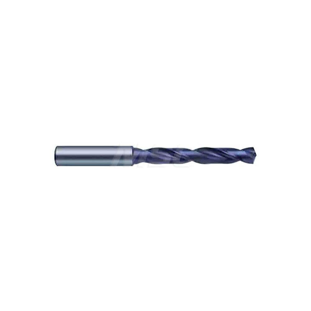 Jobber Drill: 9/16" Dia, 140 deg Point, Solid Carbide