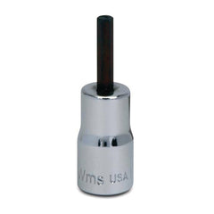 Hand Hex & Torx Bit Sockets; Socket Type: Hex Bit; Drive Size (Fractional Inch): 1/4; Torx Size: T8