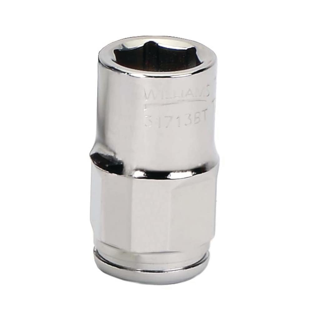 Non-Impact  Hand Socket: 3/8" Drive, 19.00 mm Socket, 6-Point