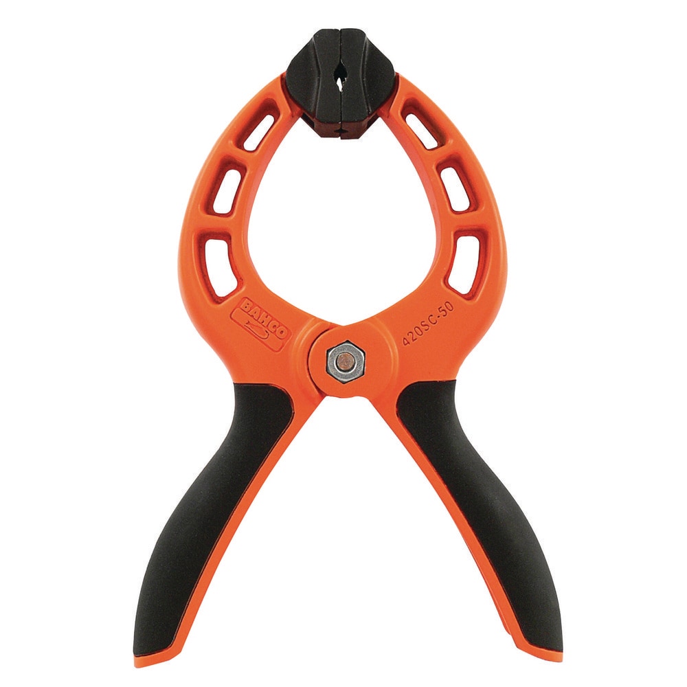 Spring Clamps; Jaw Opening Capacity (mm): 50.80; Jaw Opening Capacity (Inch): 2; Clamping Pressure: 45; Body Material: Plastic