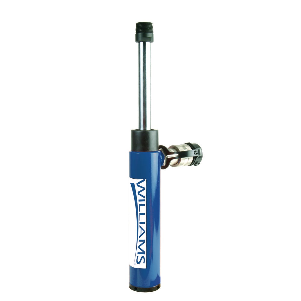 Portable Hydraulic Cylinders; Actuation: Single Acting; Load Capacity: 20 TON; Stroke Length: 5.00; Piston Stroke (Decimal Inch): 5.00; Oil Capacity: 2.76; Cylinder Effective Area: .56; Lowered Height: 10.55